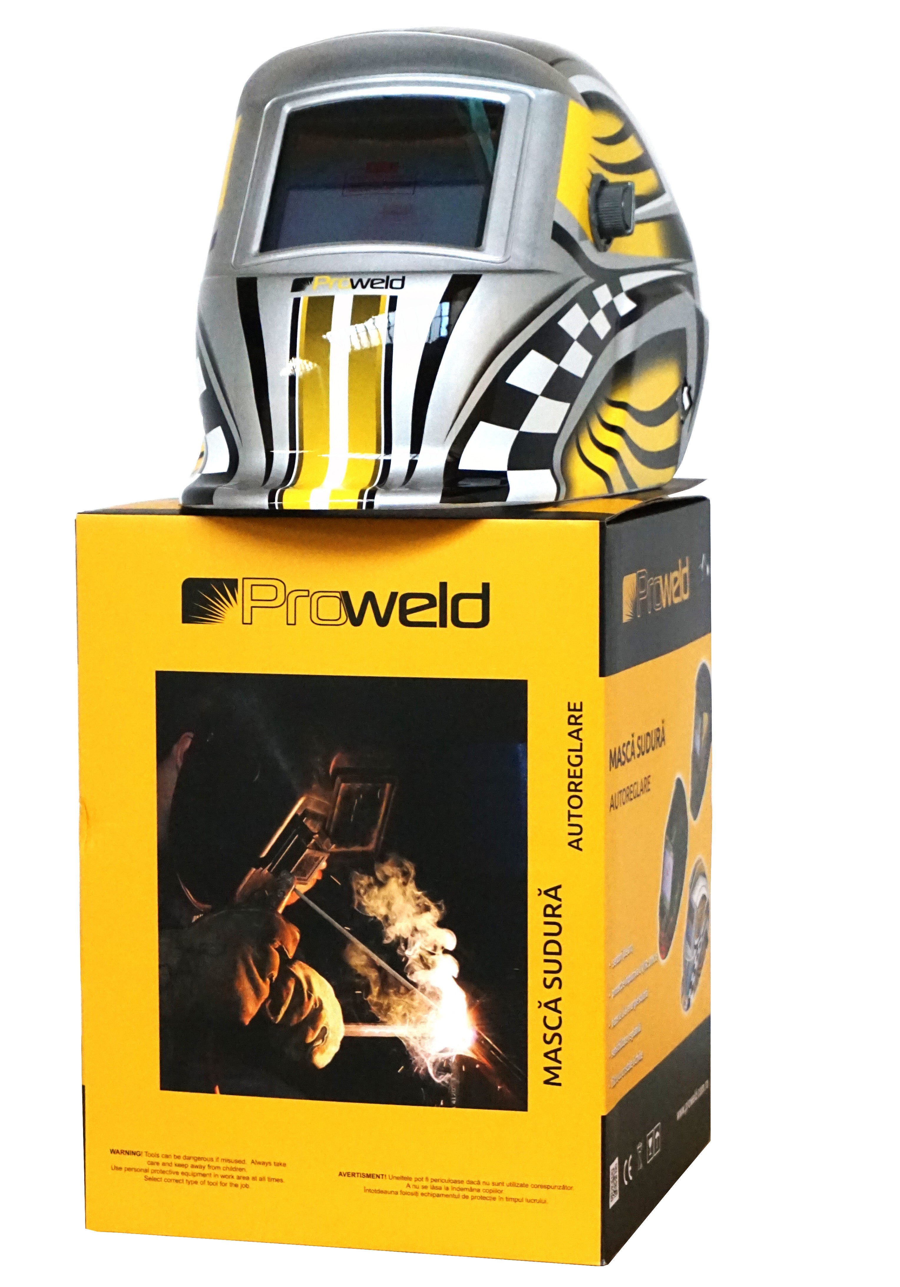 ProWELD LYG-8507A masca sudura LCD, automata, reglabila, clasa optica 1112