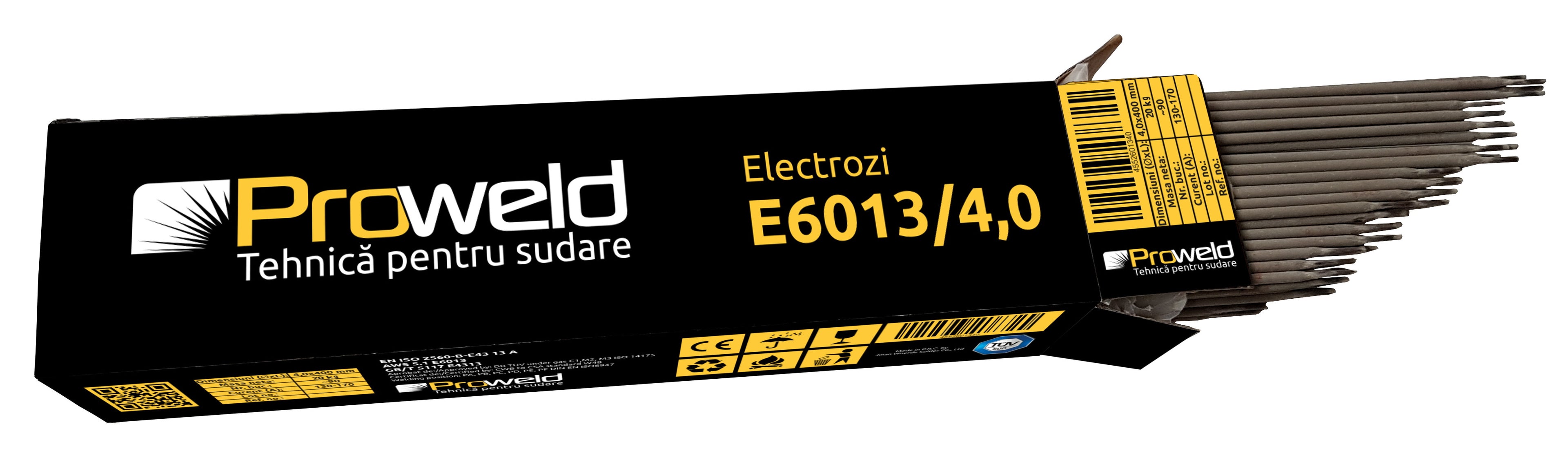 ProWELD E6013 electrozi rutilici 4.0mm, 5kg