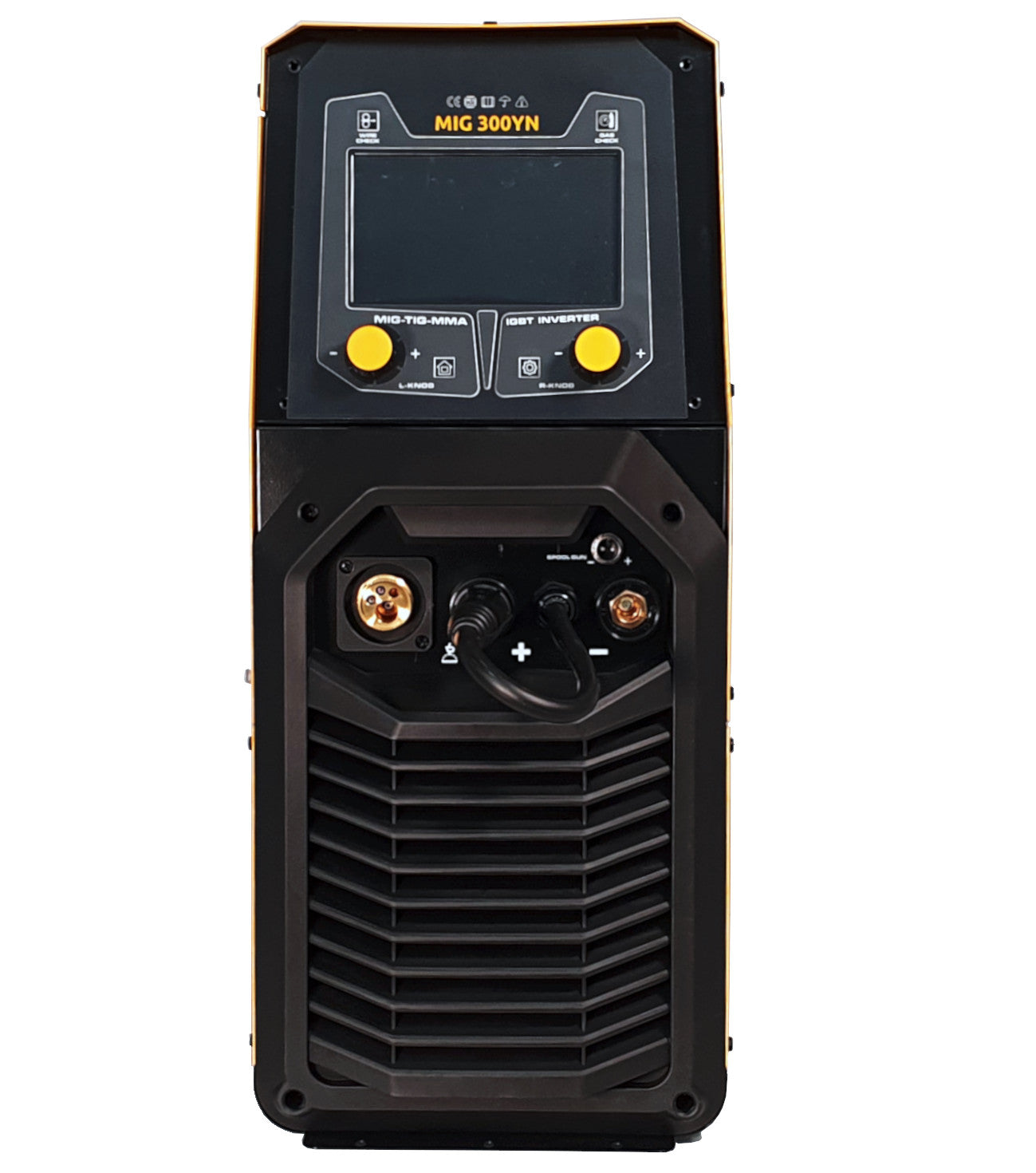 ProWELD MIG 300YN Stație industrială sudură 300A, TIG Lift, MMA, MIG pentru aluminiu, fontă, inox, LCD, bobină 15kg