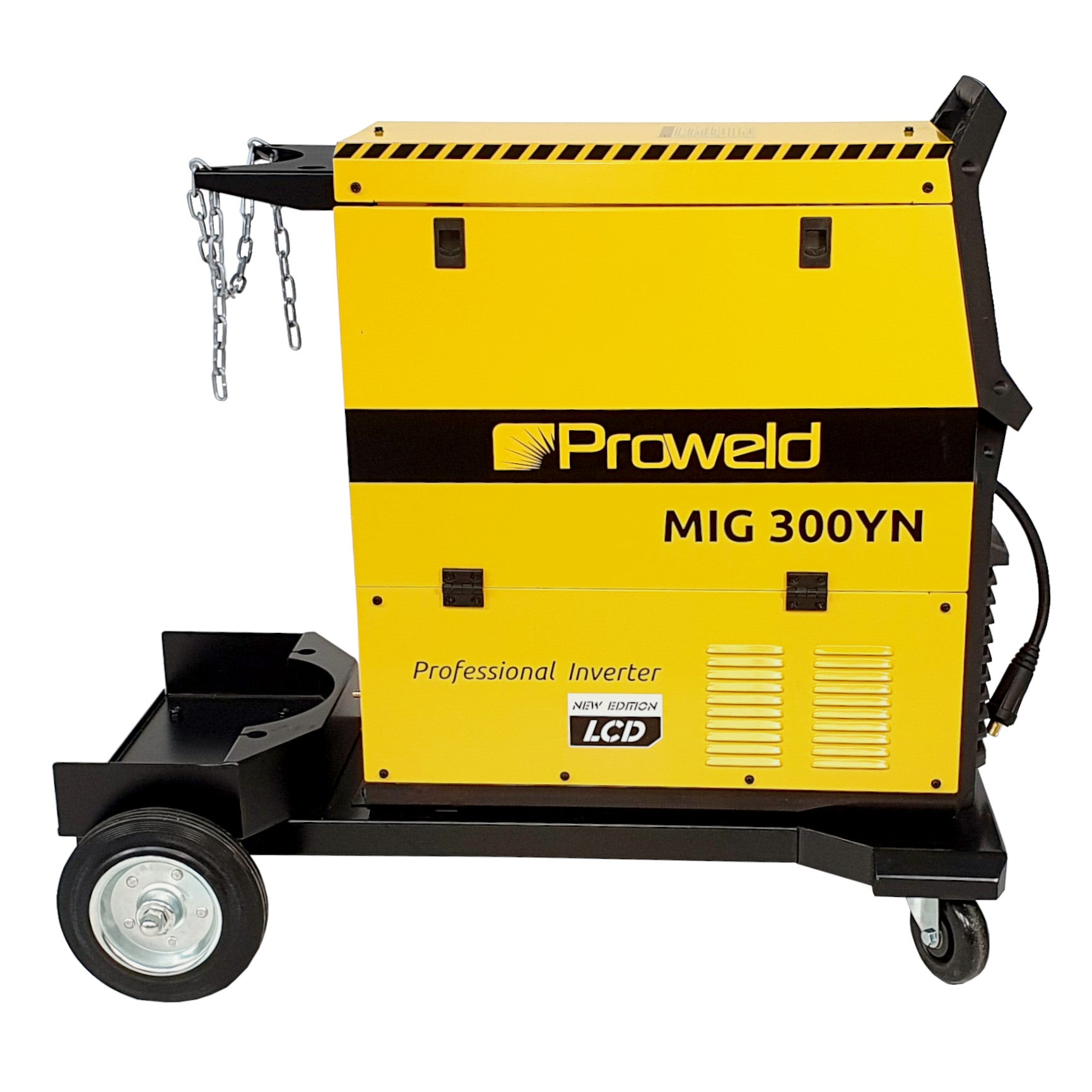 ProWELD MIG 300YN Stație industrială sudură 300A, TIG Lift, MMA, MIG pentru aluminiu, fontă, inox, LCD, bobină 15kg